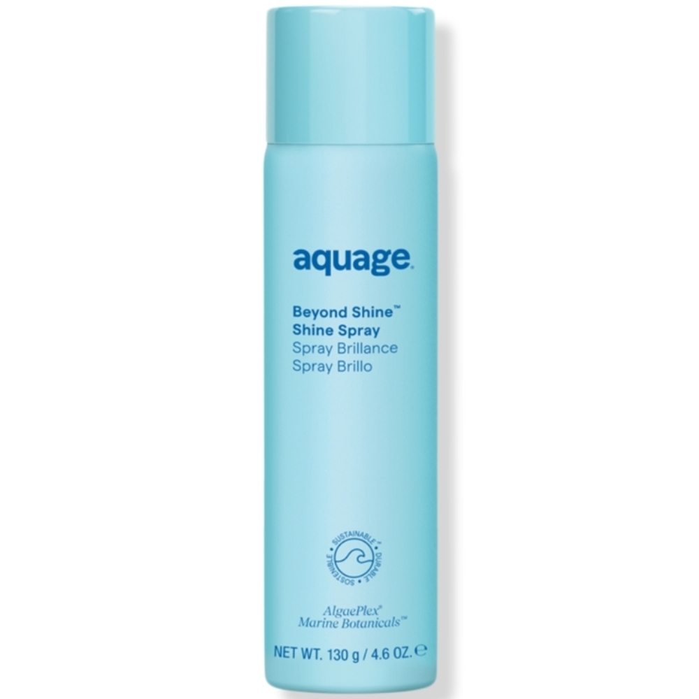 AQUAGE BEYOND SHINE SHINE SPRAY BRILLIANCE.